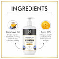 Sulphate Free Keratin Repair Black Seed Shampoo For Keratin Botox and Coloured Hair - 350ml