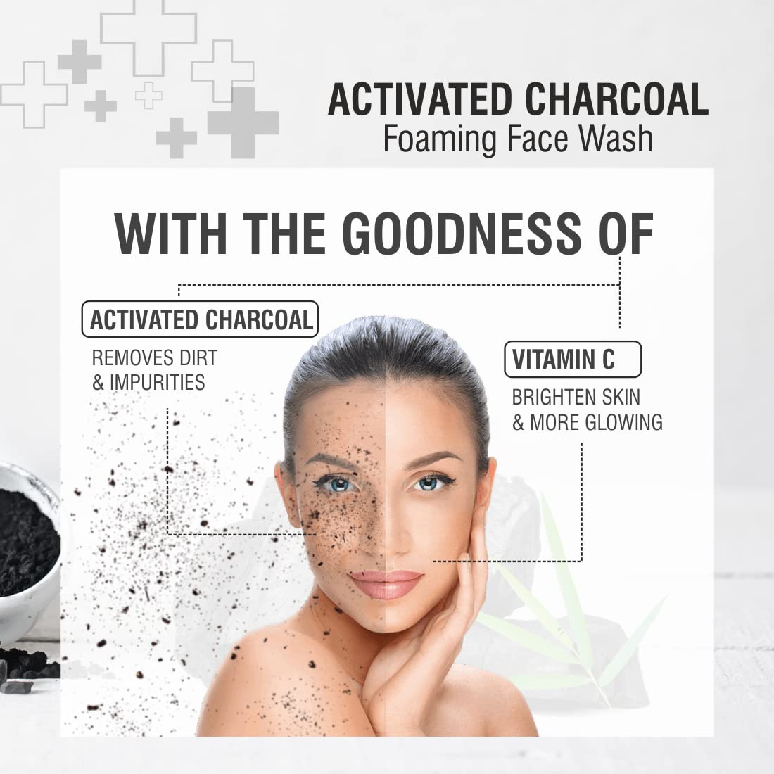 Charcoal Foaming Face Wash - 150ml