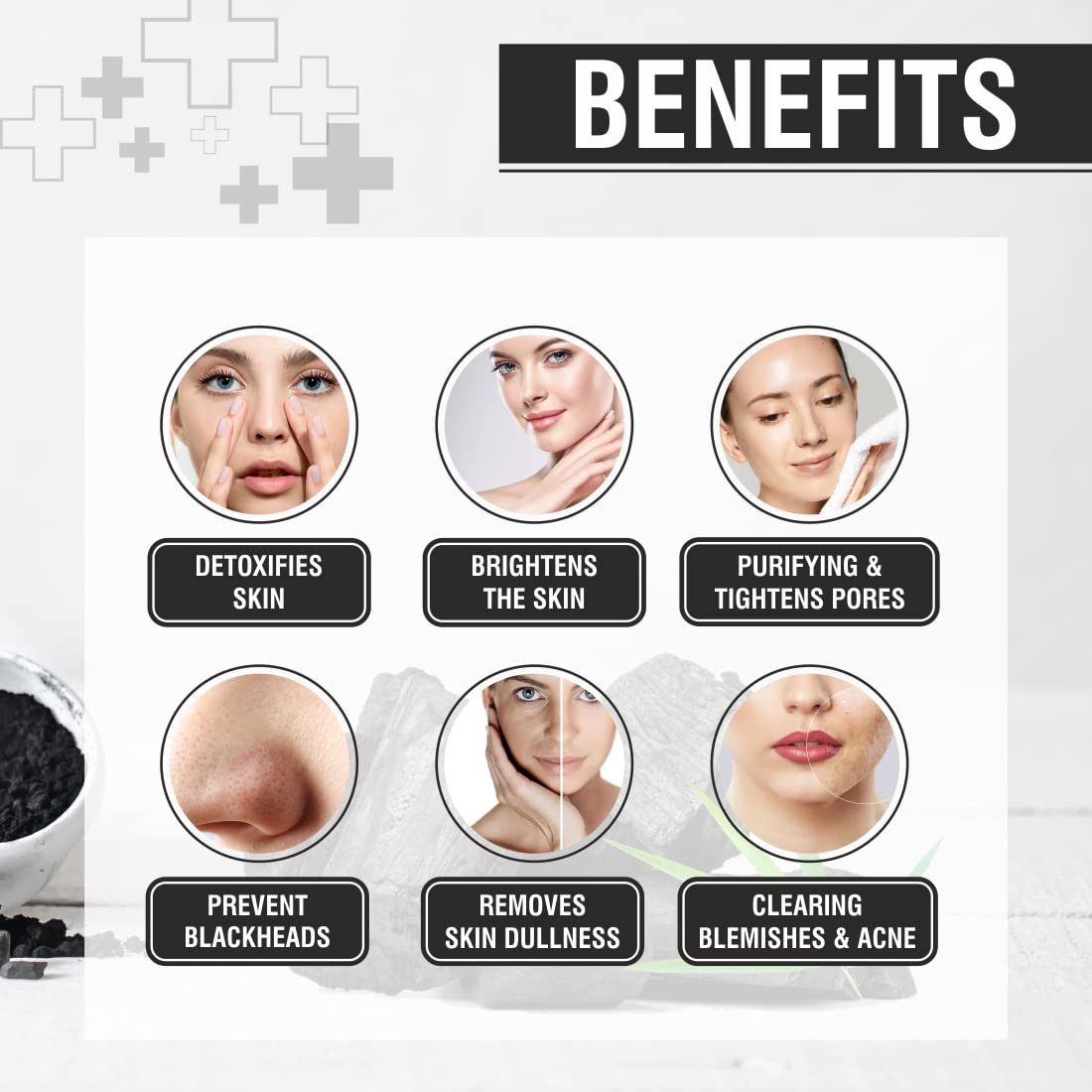 Charcoal Foaming Face Wash - 150ml