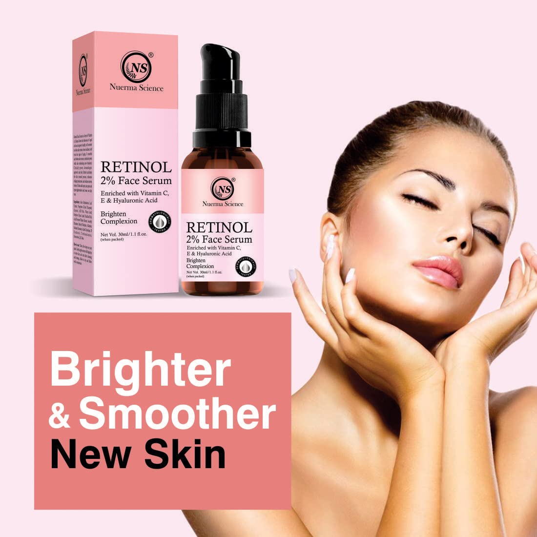 2% Retinol Face Serum — Anti-Aging, Anti-Wrinkle & Skin Renewal (30ml)