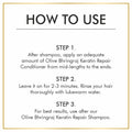 Keratin Repair Olive Bhringraj Hair Conditioner for Dehydrated & Strengthen Hair - 350ml