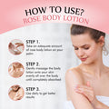 Rose Body Lotion for Deep Moisturizing, Hydration & Nourishment - 218ml