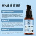 Hyaluronic Acid Face Serum with Vitamin C & E — Deep Hydration & Anti-Aging (30ml)
