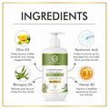 Keratin Repair Olive Bhringraj Hair Conditioner for Dehydrated & Strengthen Hair - 350ml