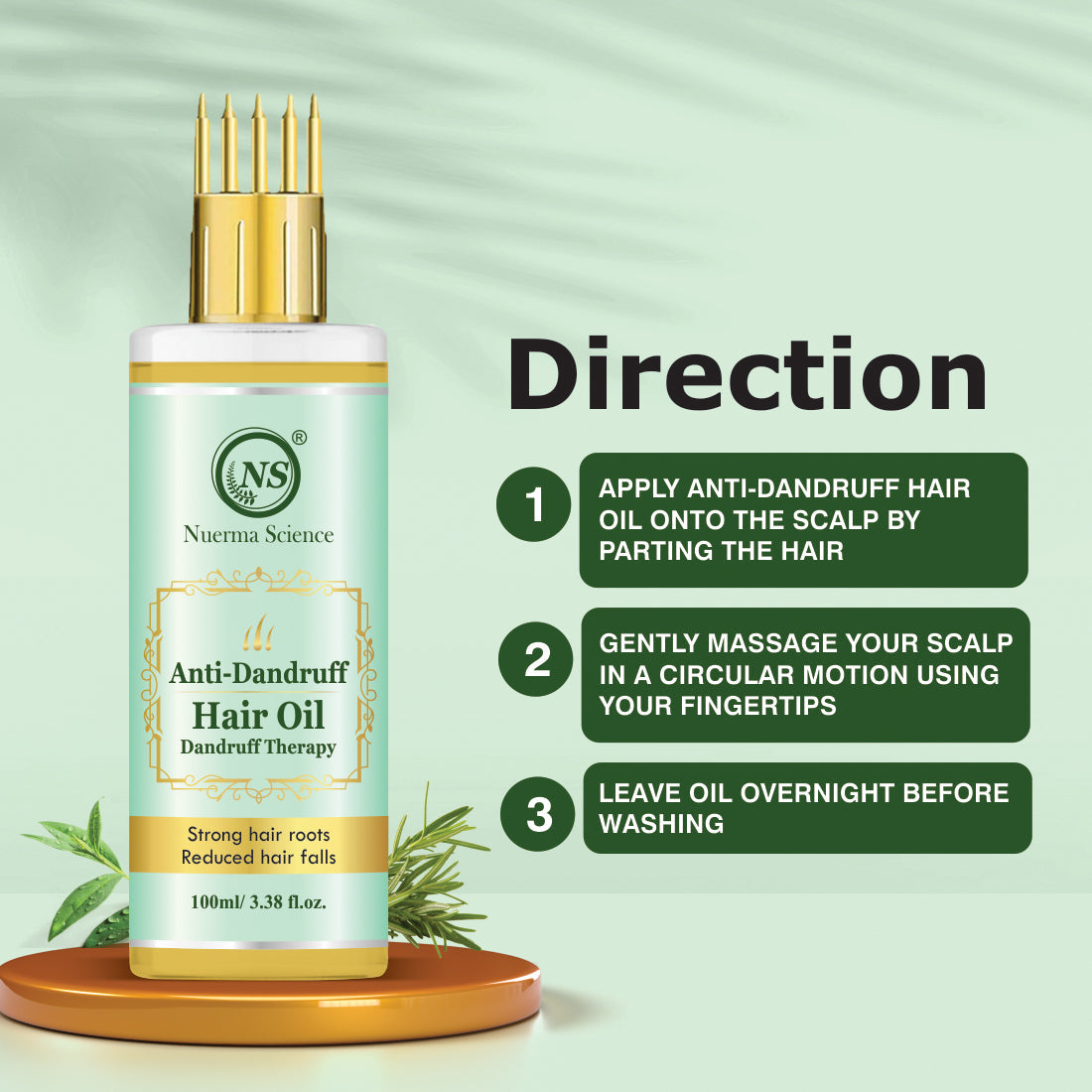 Anti-Dandruff Oil | Rejuvenate Your Scalp, Rediscover Confidence - 100ml