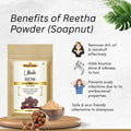 Amla Reetha Shikakai Bhringraj Hibiscus Hair Powder Combo (Pack of 5, 500g)