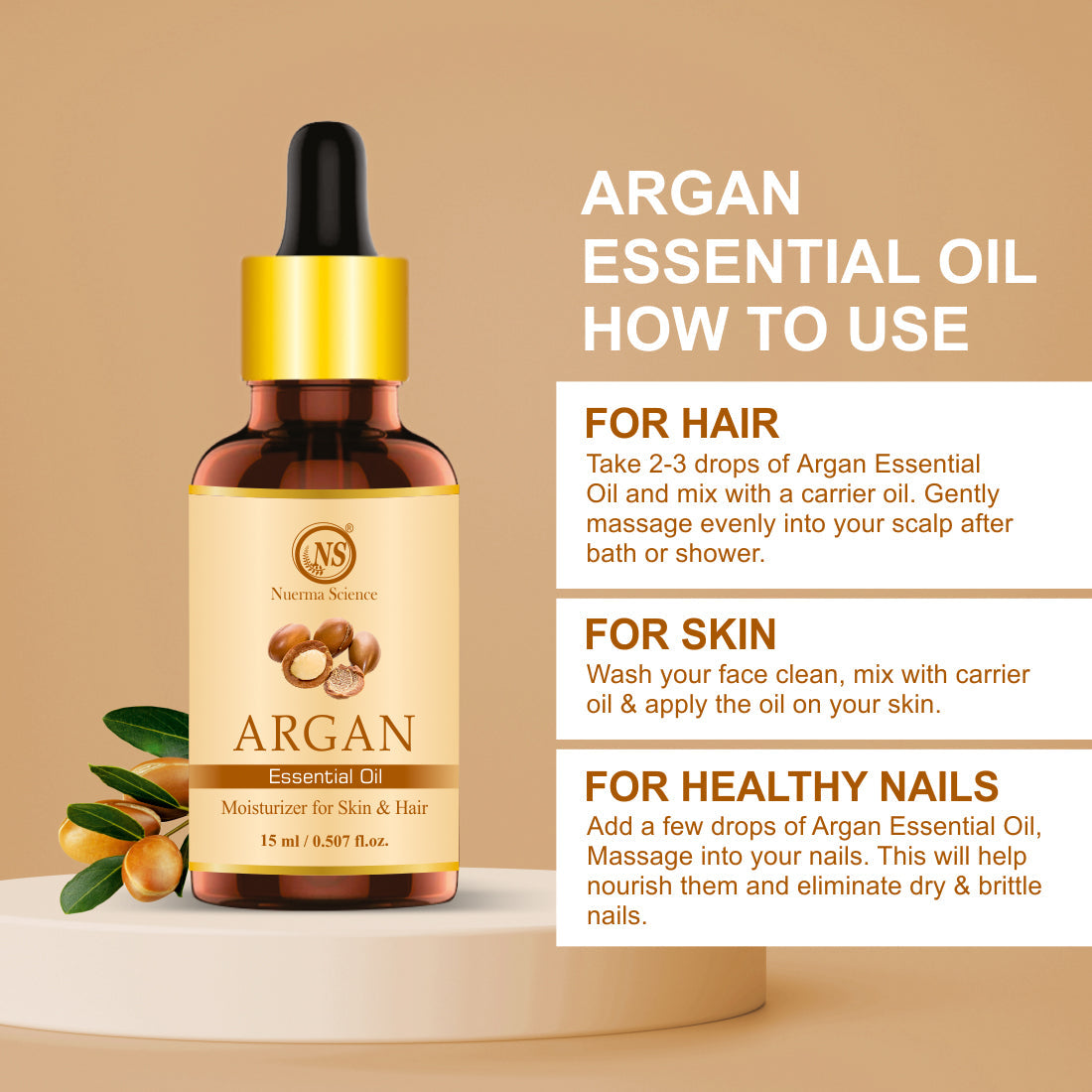 Argan Essential Oil - 15ml