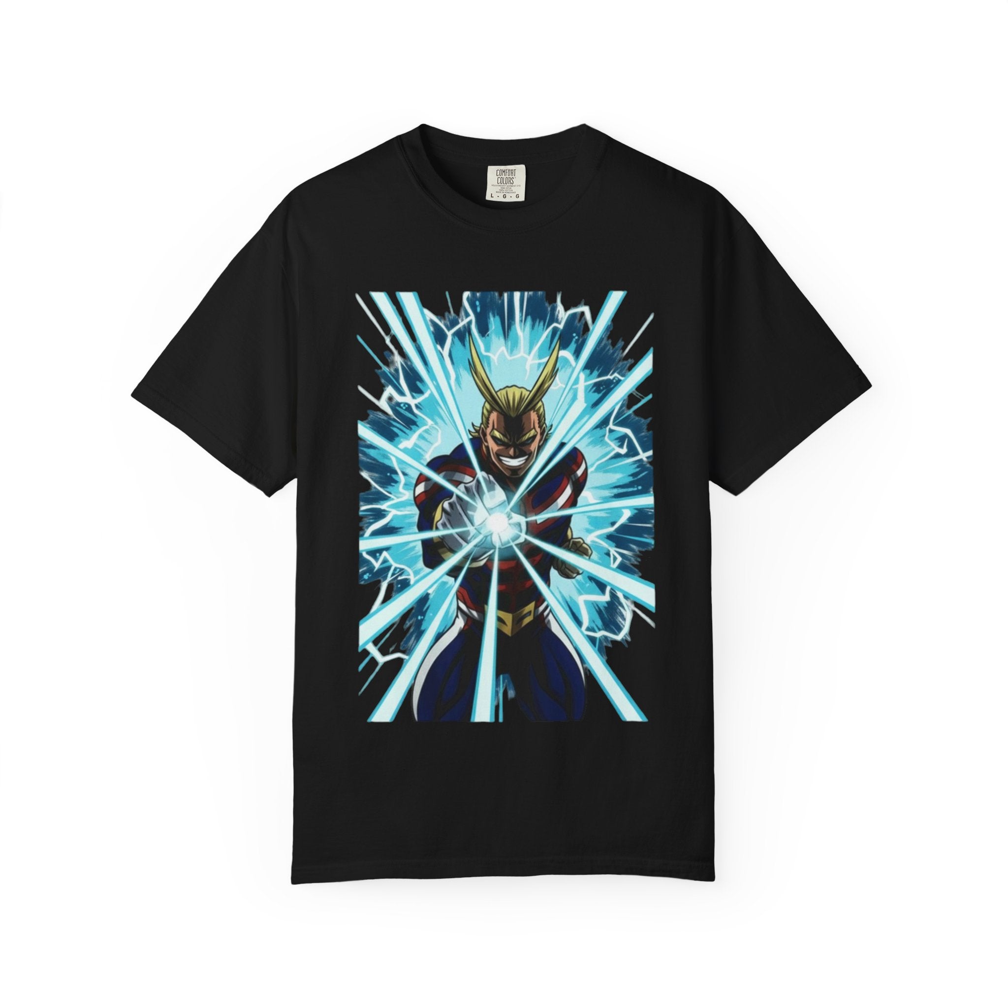 Champion of Power Unisex Garment-Dyed T-Shirt, Superhero Tee, Gift for Fans, Comic Lover Shirt, Graphic Tee, Unique Apparel