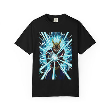 Champion of Power Unisex Garment-Dyed T-Shirt, Superhero Tee, Gift for Fans, Comic Lover Shirt, Graphic Tee, Unique Apparel