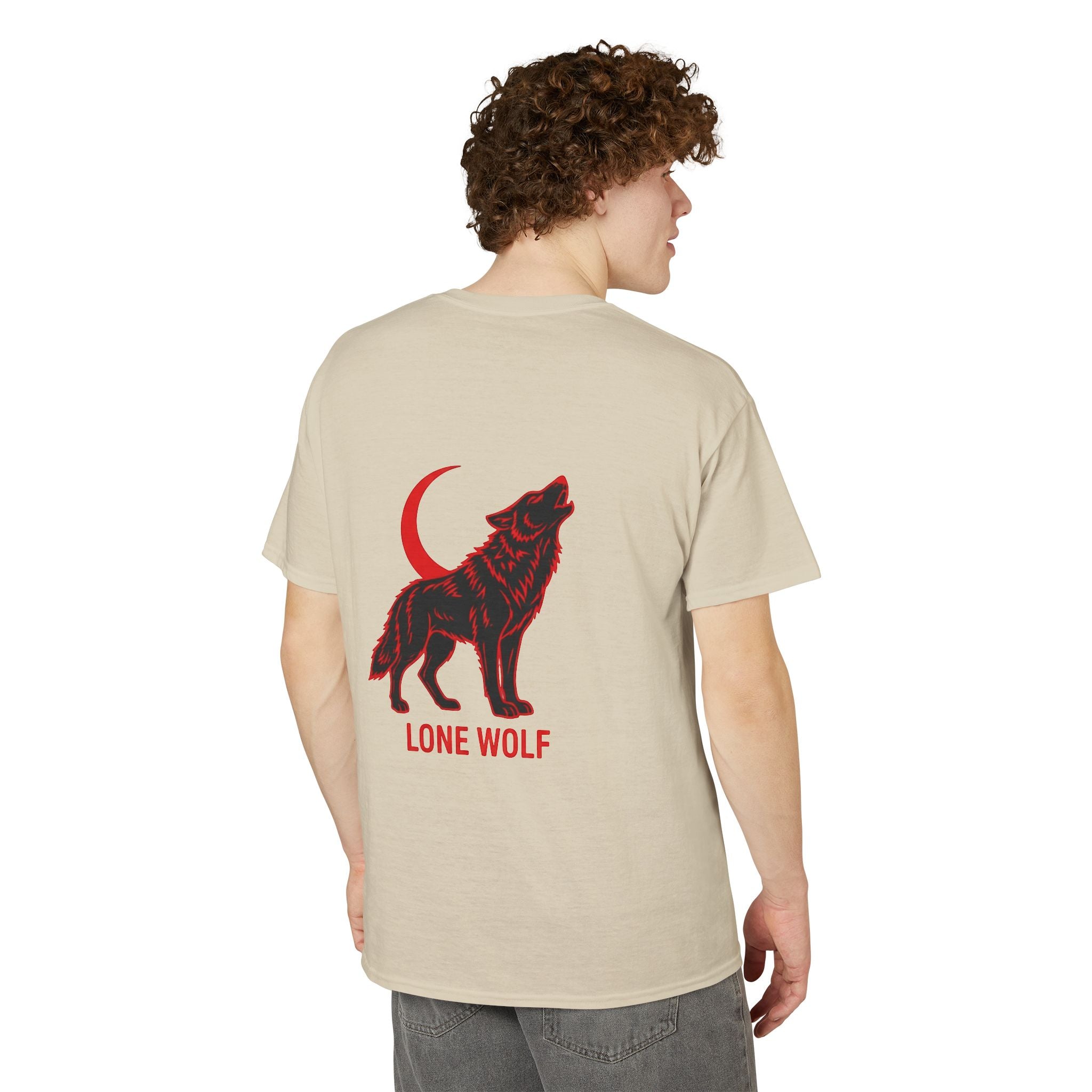 Night Stalker Lone Wolf Unisex T-Shirt - Bold Graphic Tee for Adventurers