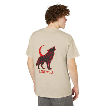 Night Stalker Lone Wolf Unisex T-Shirt - Bold Graphic Tee for Adventurers