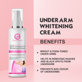 Advanced Dark Underarm Whitening Cream with Lactic Acid - 100ml