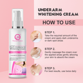 Advanced Dark Underarm Whitening Cream with Lactic Acid - 100ml
