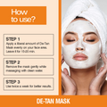 De-Tan Face Mask | Treats Pigmentation & Restores Natural Glow - 100gm