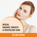 De-Tan Face Scrub | Removes Blackheads, Whiteheads & Controls Excess Oil - 100gm