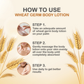 Wheat Germ Body Lotion to Moisturize & Nourishes Skin - 200ml