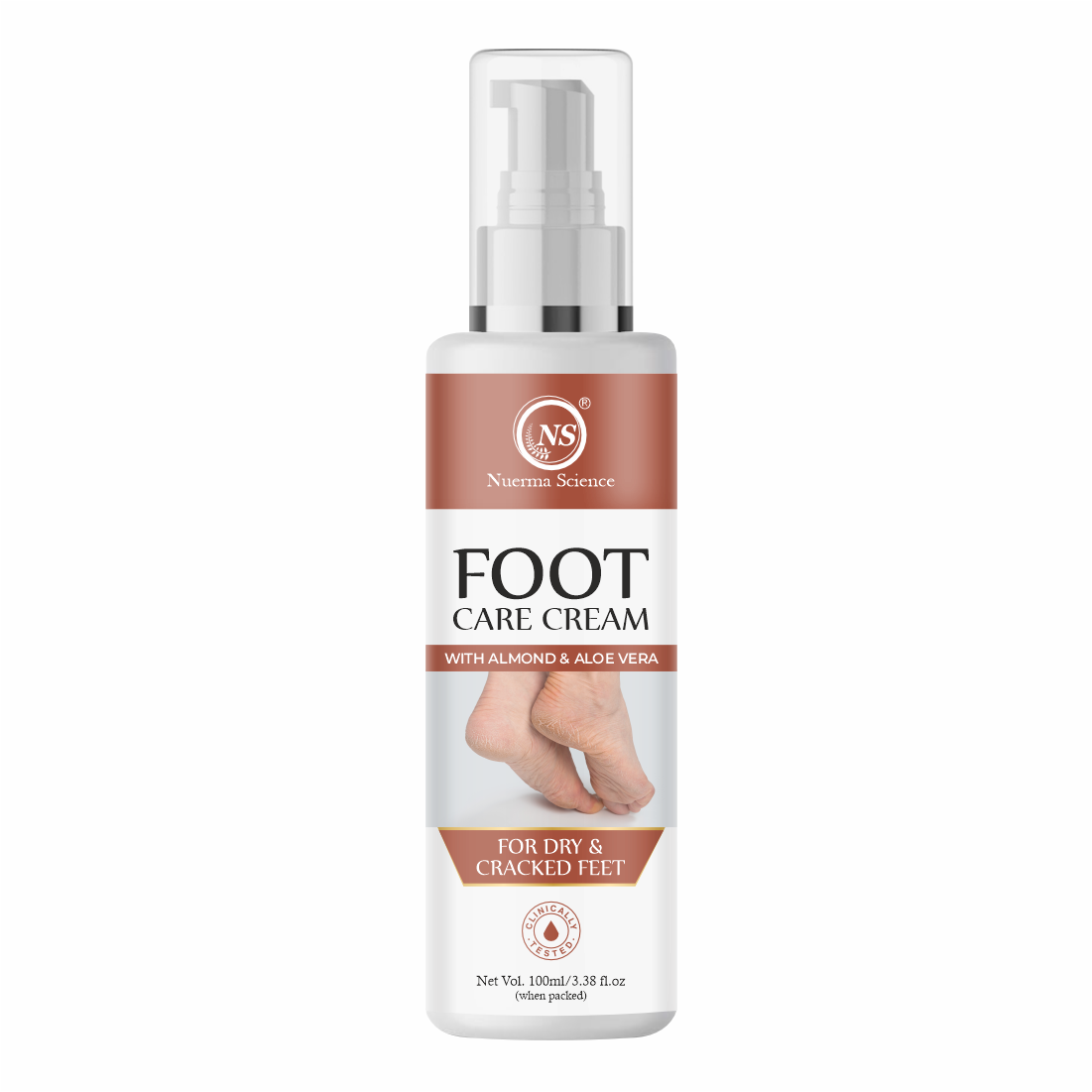 Foot Care Cream for Dry & Cracked Feet - 100ml
