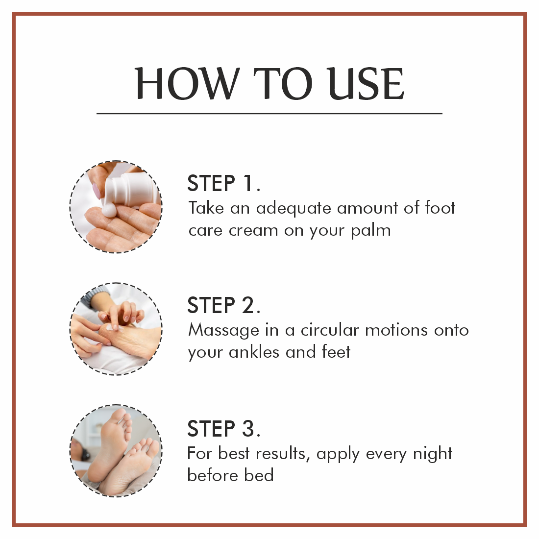 Foot Care Cream for Dry & Cracked Feet - 100ml