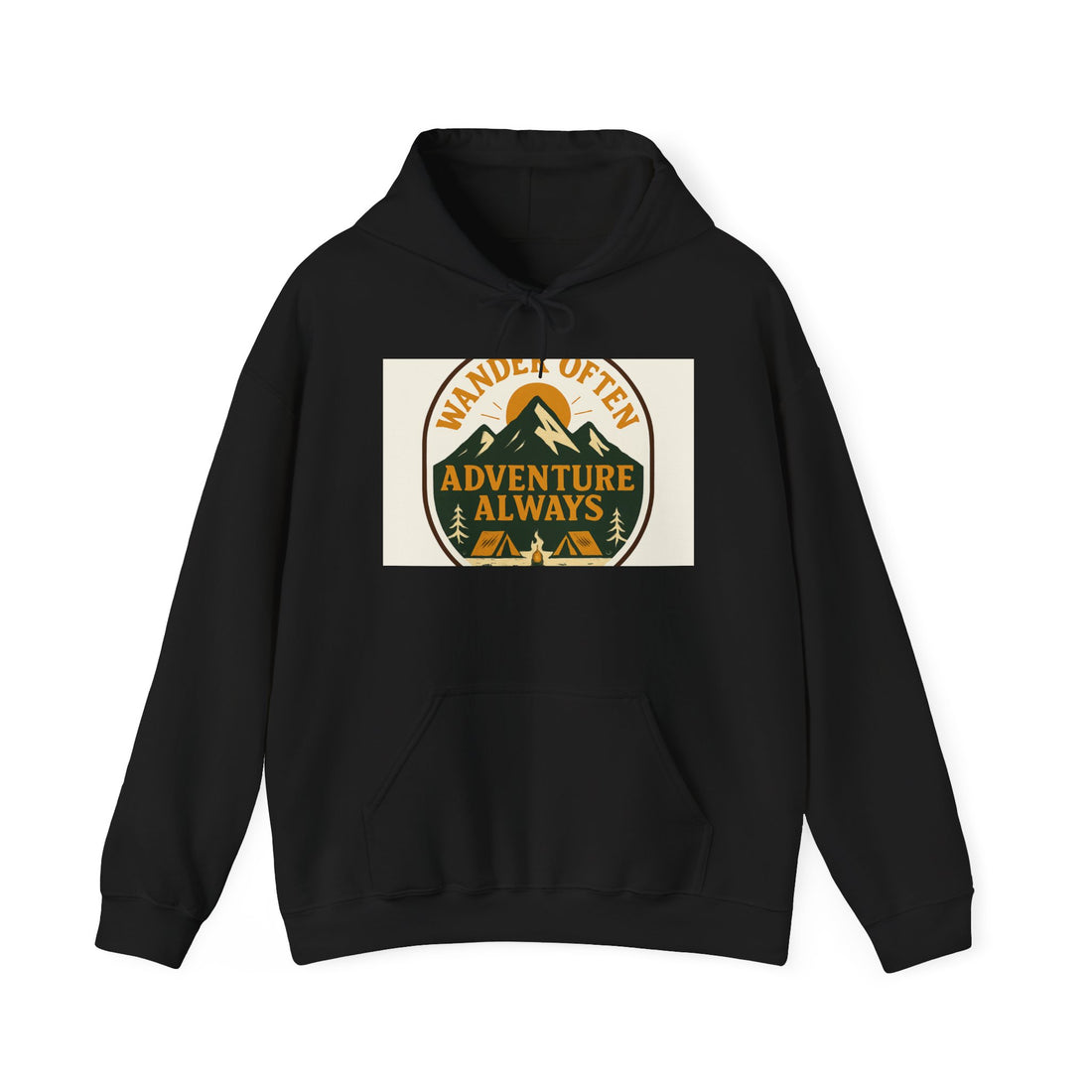 Adventure Always Hoodie — Wander Often Mountain Camping Pullover