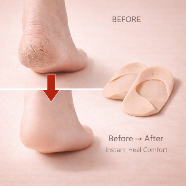 Silicone Full Length Anti Crack Foot Protector Moisturizing Socks for Foot-Care and Heel Cracks for Men and Women