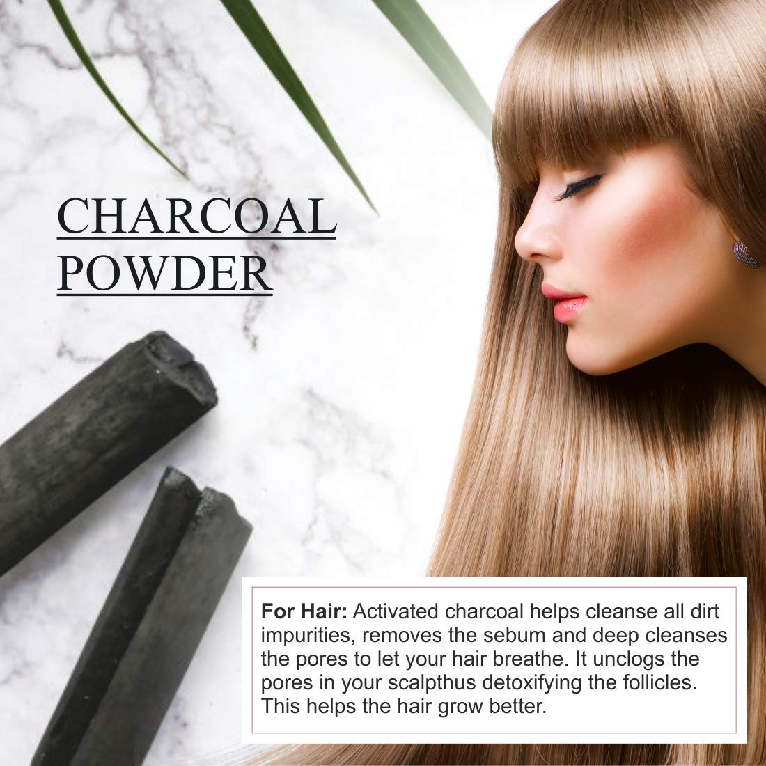 Charcoal Powder 100% Organic Activated - 100gm