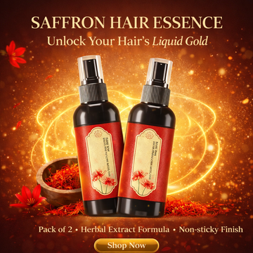 Saffron Essence Hair Spray - Pack of 2 (100 Ml Each Bottle)