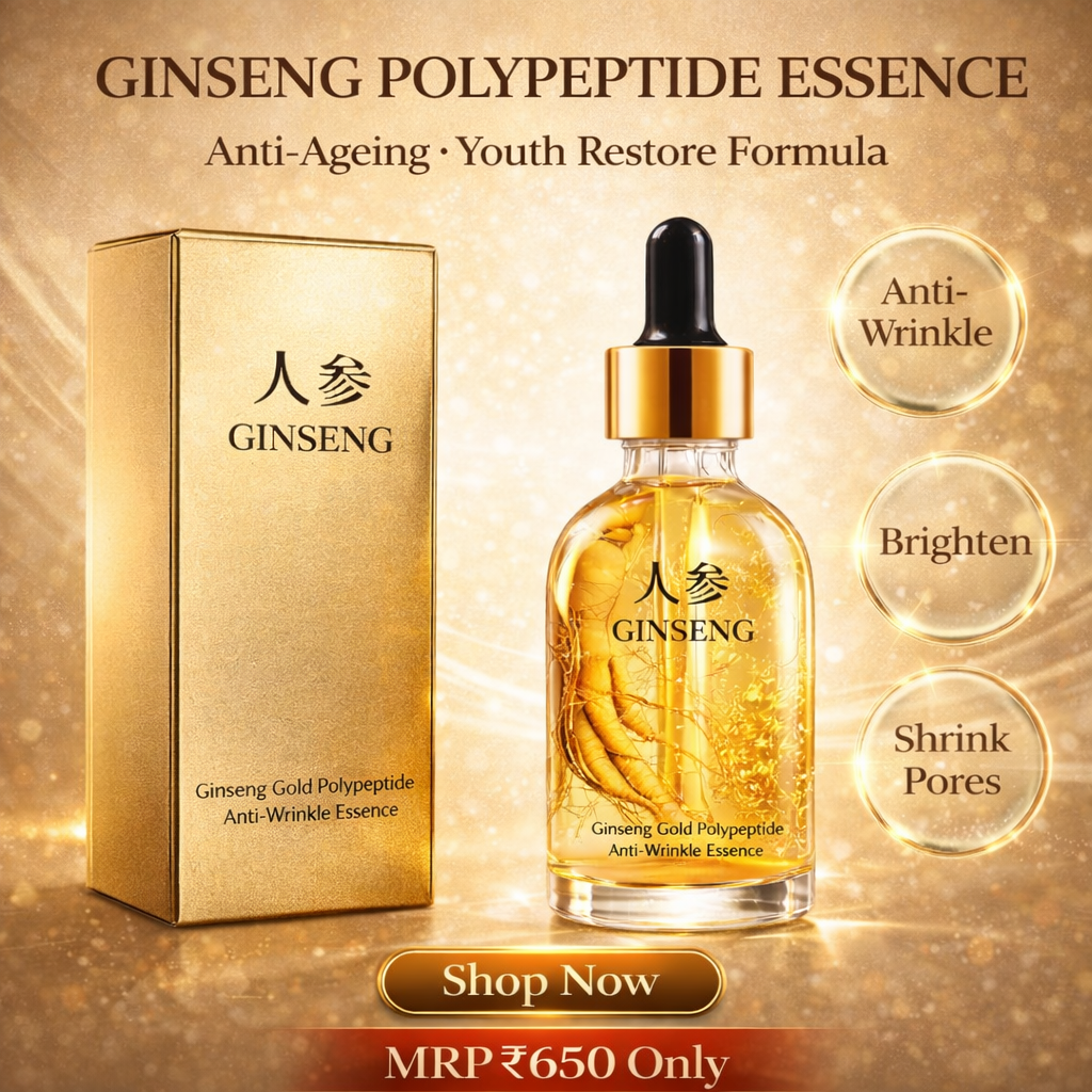 Ginseng Gold Polypeptide Anti-Ageing Serum Pack of 2