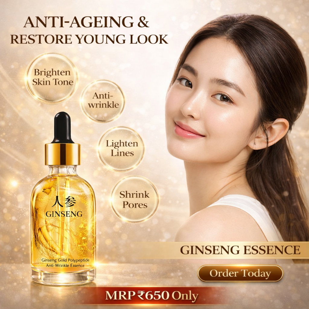 Ginseng Gold Polypeptide Anti-Ageing Serum Pack of 2