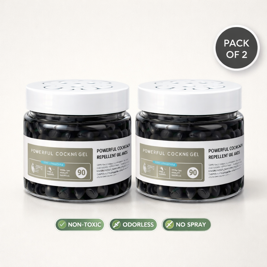 Powerful Cockroach Repellent Gel Beads 200 gm Pack of 2