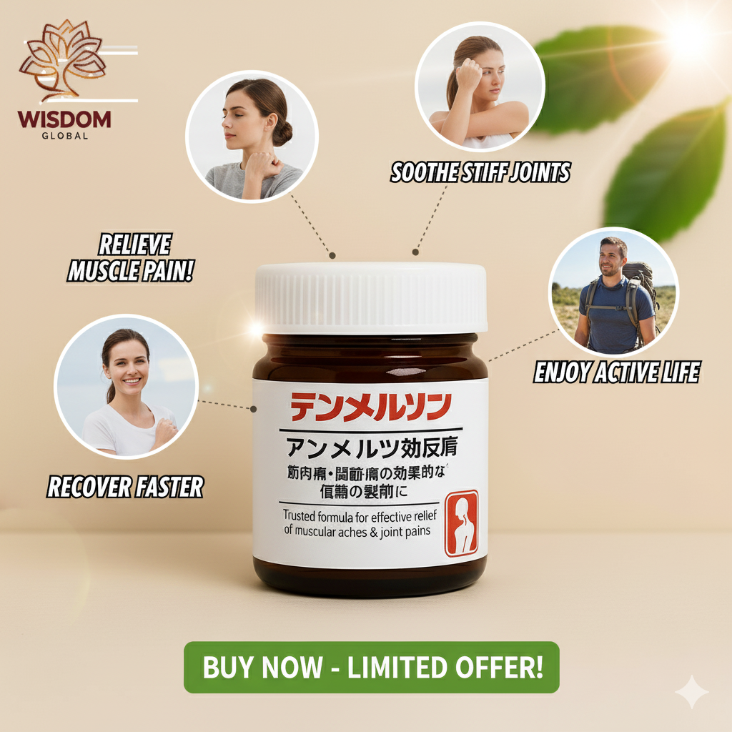 Japanese Instant Pain Relief Soothing Massage Gel (Pack of 2)