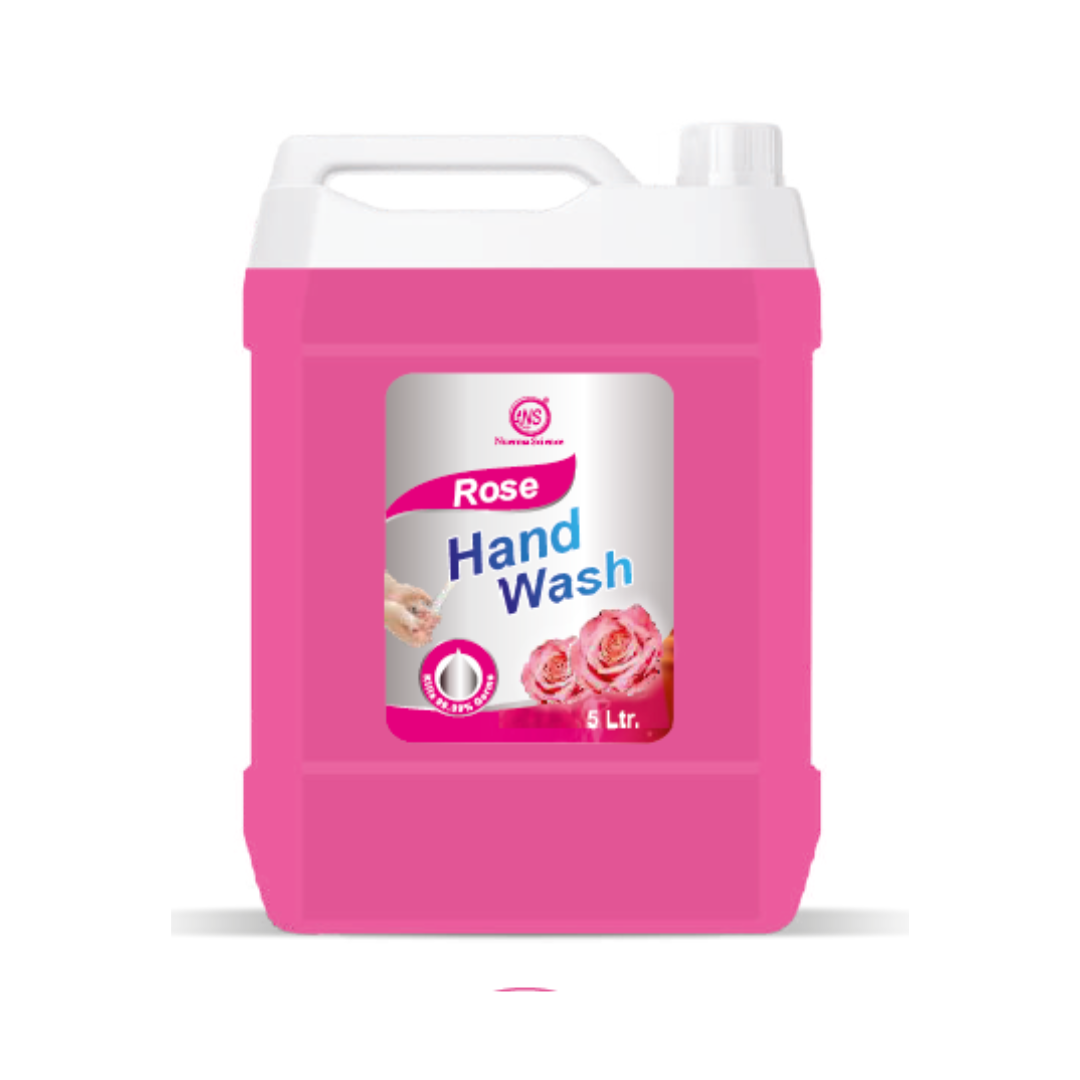 Rose Hand Wash | Maintain Hand Hygiene, Rebalancing Dry & Sensitive Skin - 5L