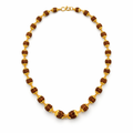Gold-Plated Rudraksha Mala