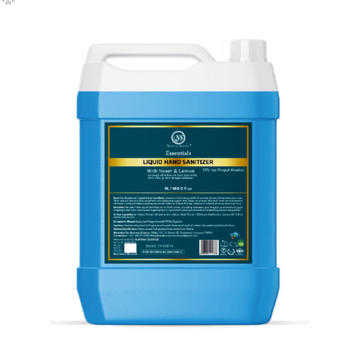 Liquid Hand Sanitizer | Protects from Bacteria & Viruses - 5L