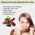 Shikakai Powder For Skin & Complete Hair Care - 100mg