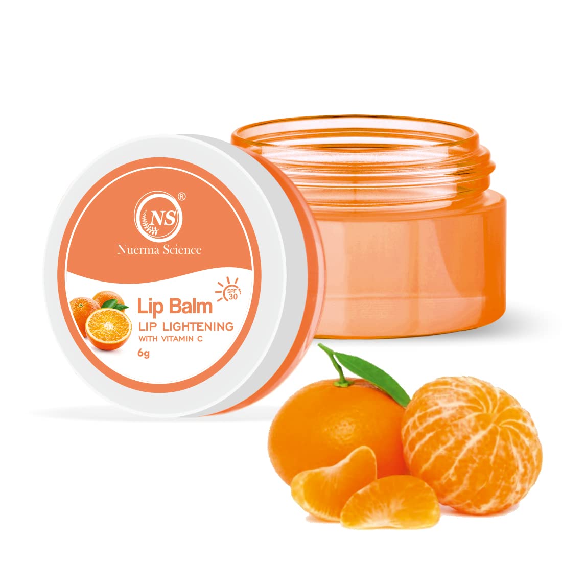 Vitamin C Lip Balm | Nourishing, Hydrated & Soft Lips - 6gm