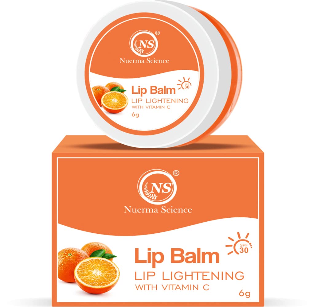 Vitamin C Lip Balm | Nourishing, Hydrated & Soft Lips - 6gm