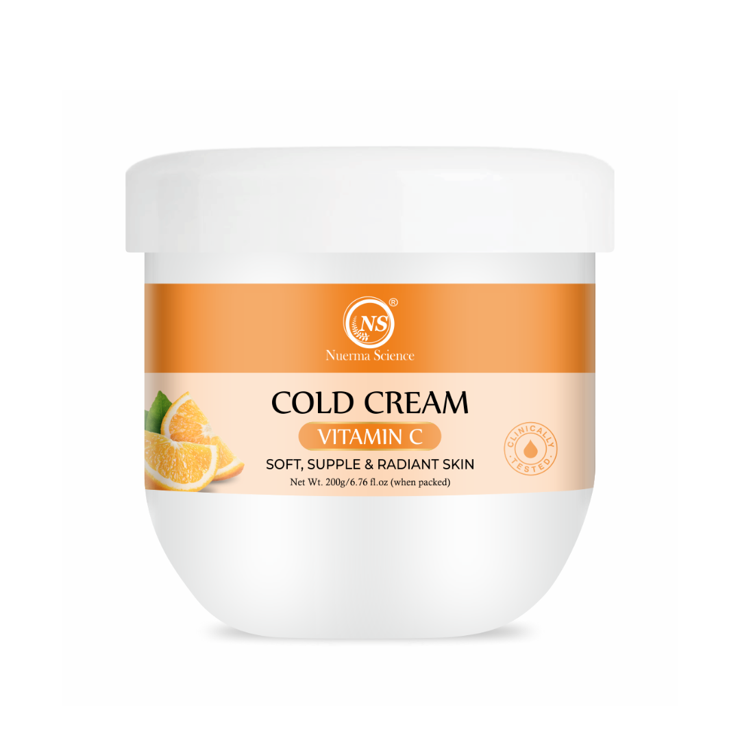 Vitamin C Cold Cream for Soft, Supple & Radiant Skin - 200gm