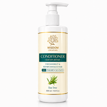 Tea Tree Conditioner 350ml - Keratin Repair & Frizz Control