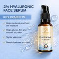 Hyaluronic Acid Face Serum with Vitamin C & E — Deep Hydration & Anti-Aging (30ml)