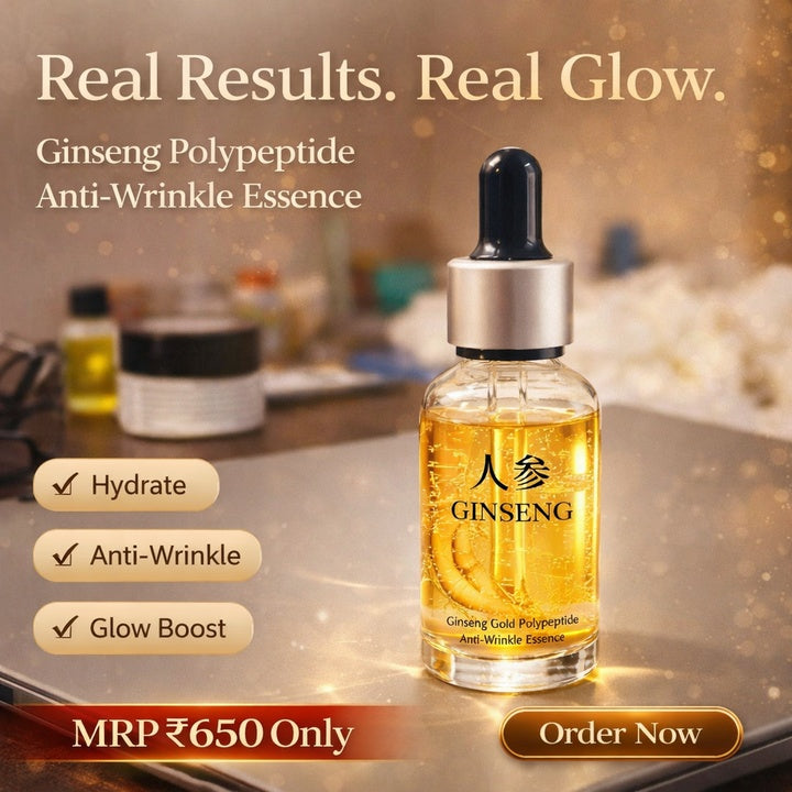 Ginseng Gold Polypeptide Anti-Ageing Serum Pack of 2