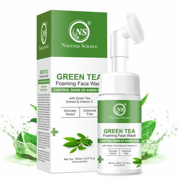 Green Tea Foaming Face Wash | Hydrate, Soothe & Revitalize Skin - 150ml