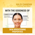 Haldi Chandan Foaming Face Wash | Improve Skin Texture & Reduces Acne - 150ml