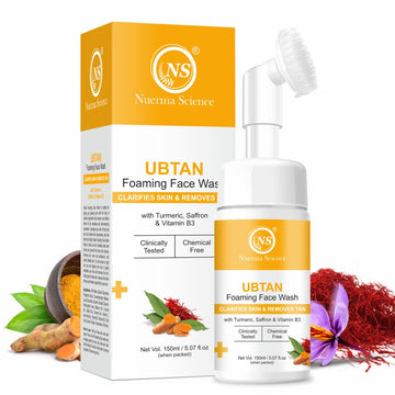 Ubtan Foaming Face Wash | To Gently Exfoliate & Boost Youthful Skin - 150ml