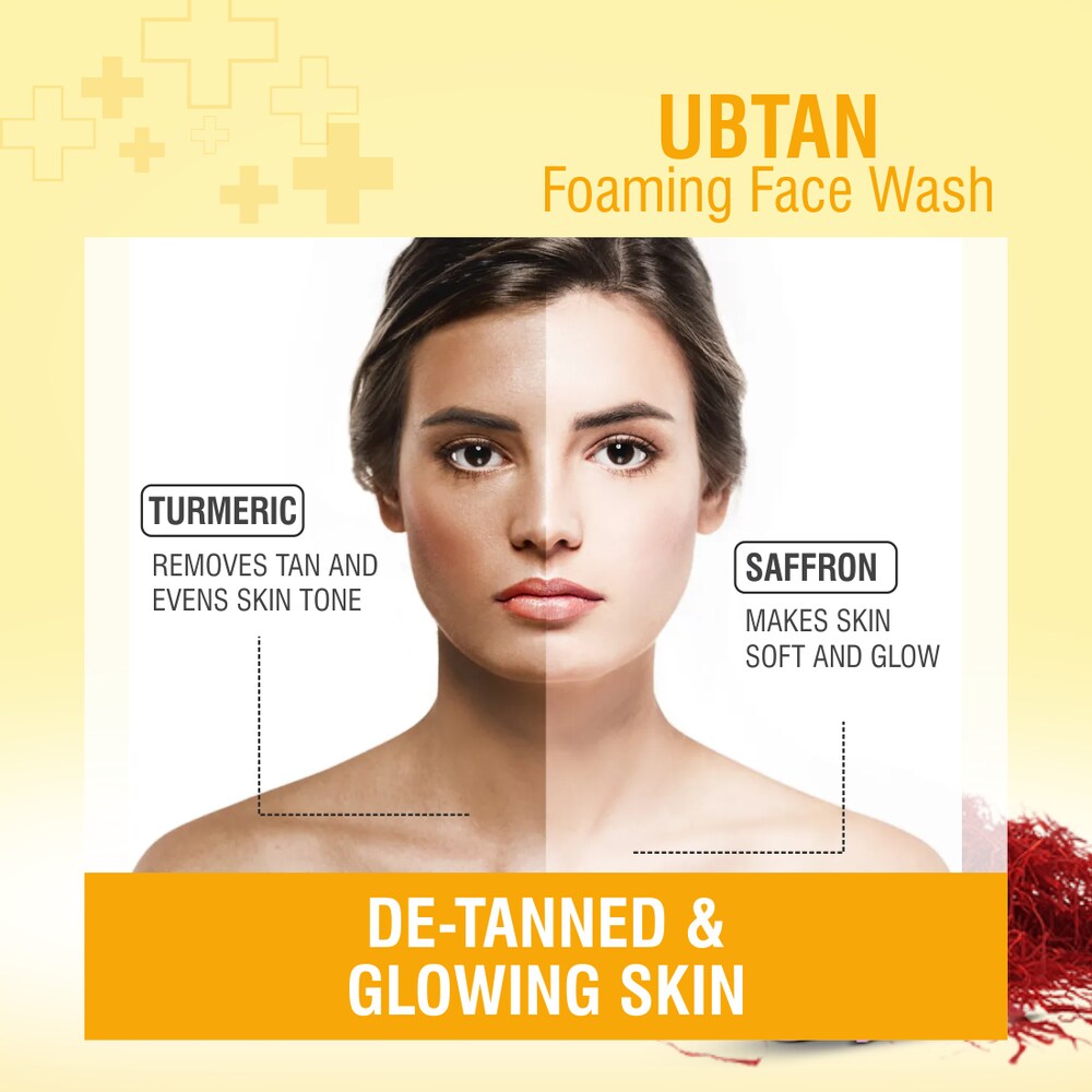 Ubtan Foaming Face Wash | To Gently Exfoliate & Boost Youthful Skin - 150ml