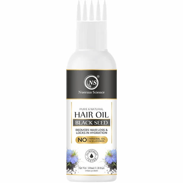 Kalonji Oil (Black Seed Oil) — For Hair Growth, Skin & Joint Pain Relief (100ml)