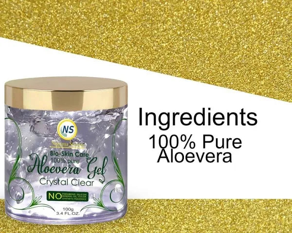 Bio Skin Care Crystal Clear Aloe Vera Gel - 100gm