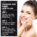 Charcoal Face Scrub | Remove Dead Skin Cells & Cleanse Deeply - 100gm