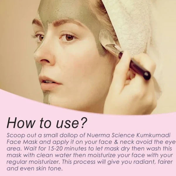 Kumkumadi (Saffron) Face Mask for Glowing, Radiant & Fairer Skin - 100gm