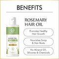 Rosemary Hair Oil for Stronger Longer & Thicker Hair