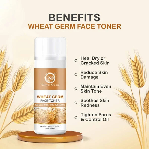 Wheatgerm Face Toner For Pore Tightening, Smooth & Radiant Skin- 100ml